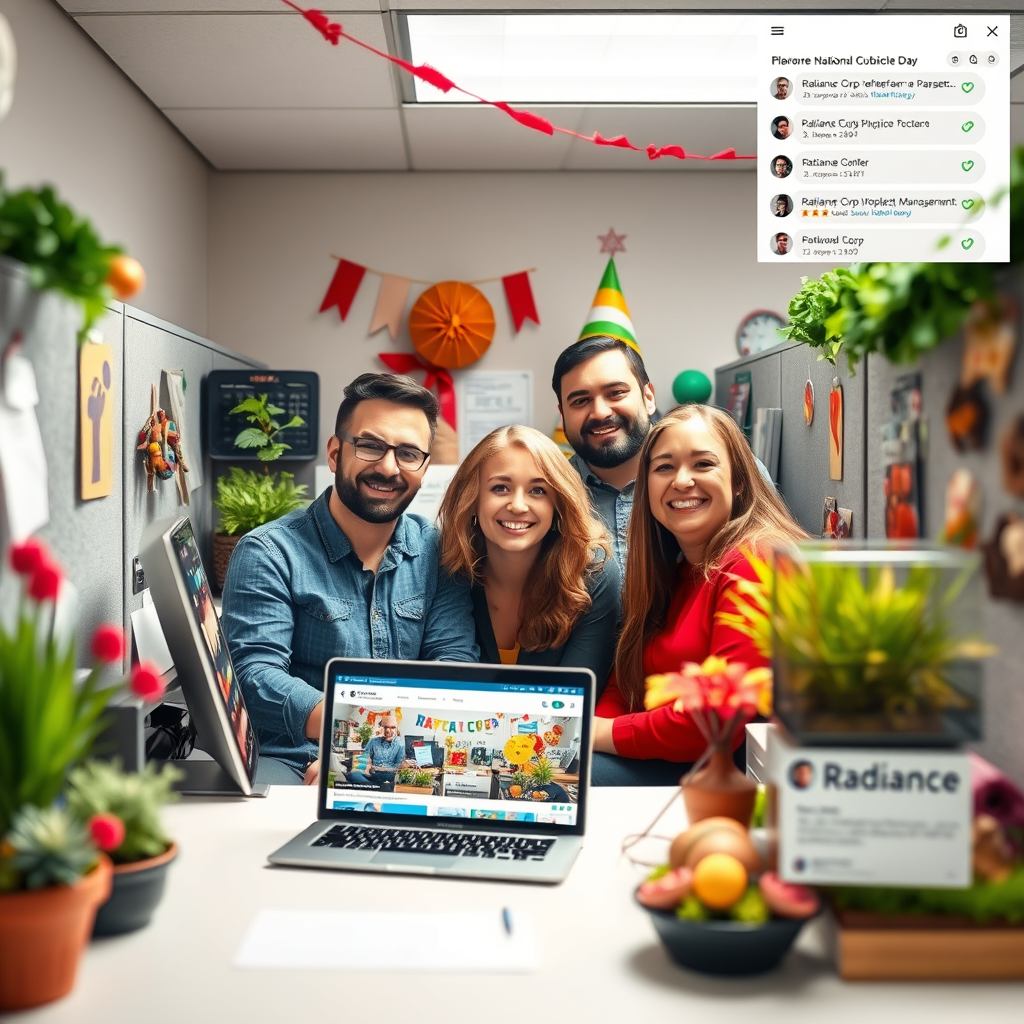 Cubicle Celebrations: Teams Deck Out Workspaces for National Cubical Day